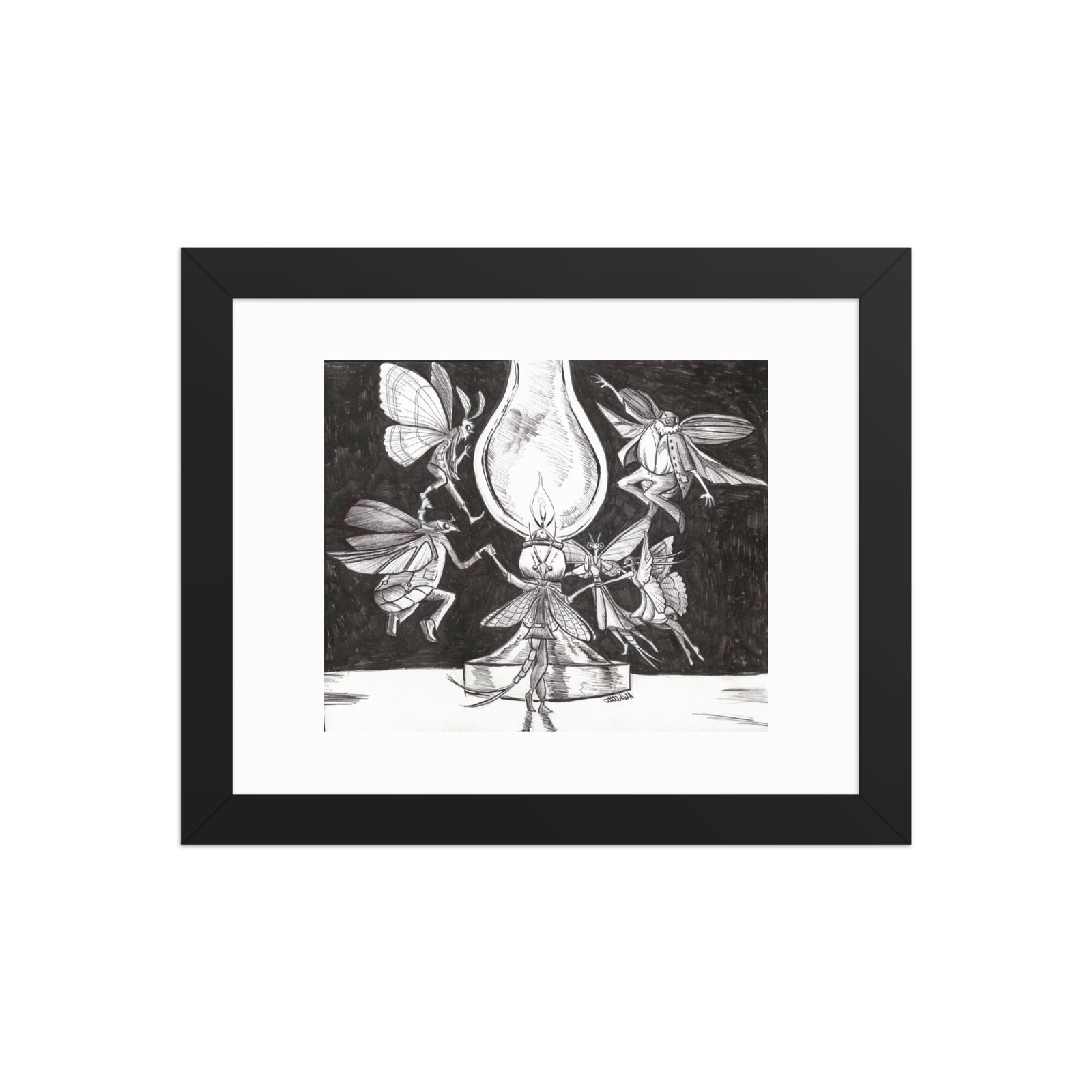 Bug Dance | Framed Fine Art Print